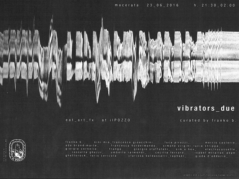 Vibrators 2 Giovedì 23 GIUGNO Il Pozzo di Macerata dalle ore 21.30 alle 2.00